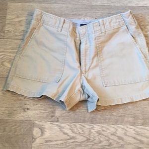 Khaki AE shorts